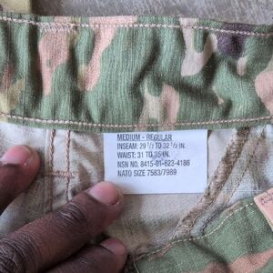 Camouflage Cargo Shorts